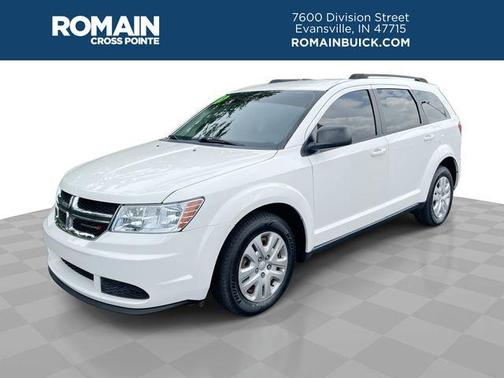 Vice White 2018 Dodge Journey SE