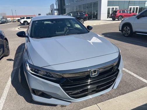 Blue 2022 Honda Accord Hybrid Sport