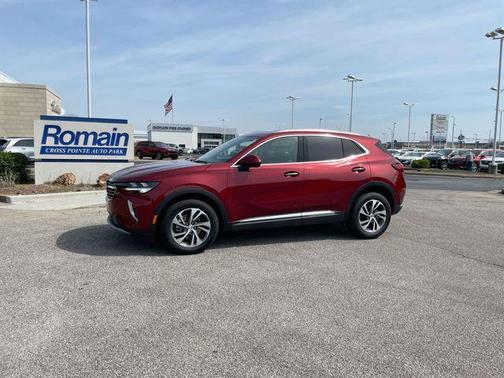 Cinnabar Metallic 2023 Buick Envision Essence