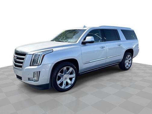 Radiant Silver Metallic 2018 Cadillac Escalade ESV Premium Luxury