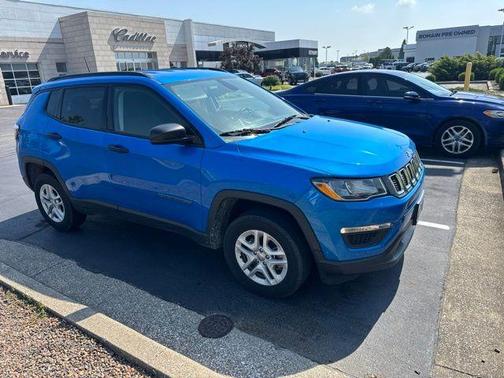 Laser Blue 2018 Jeep Compass Sport