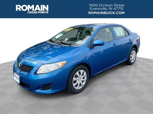 Blue 2010 Toyota Corolla LE