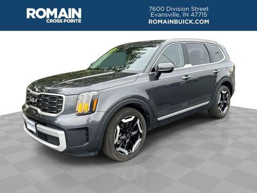 Gravity Gray 2024 Kia Telluride S SUV