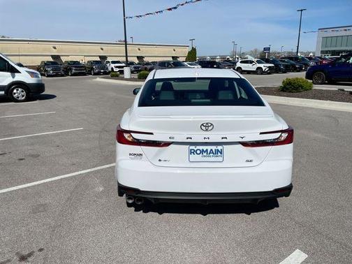 White 2025 Toyota Camry SE
