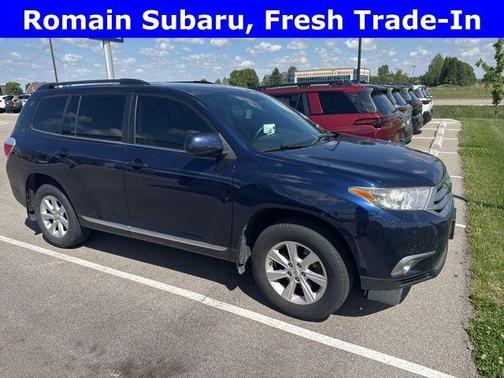 Blue 2011 Toyota Highlander Base
