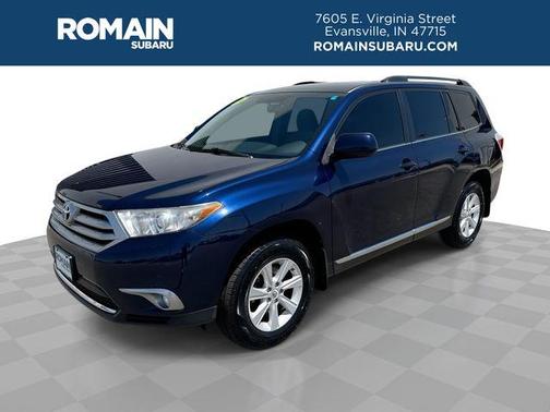 Blue 2011 Toyota Highlander Base