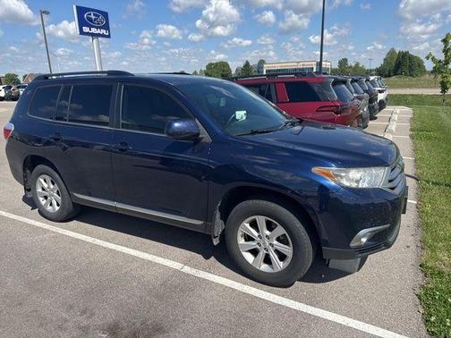 Blue 2011 Toyota Highlander Base