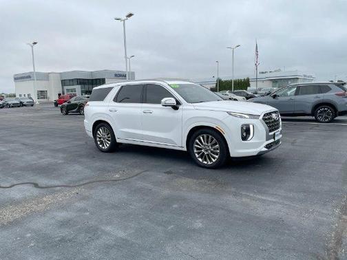 Hyper White 2020 Hyundai PALISADE Limited