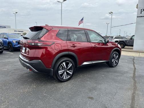 Scarlet Ember 2023 Nissan Rogue SL