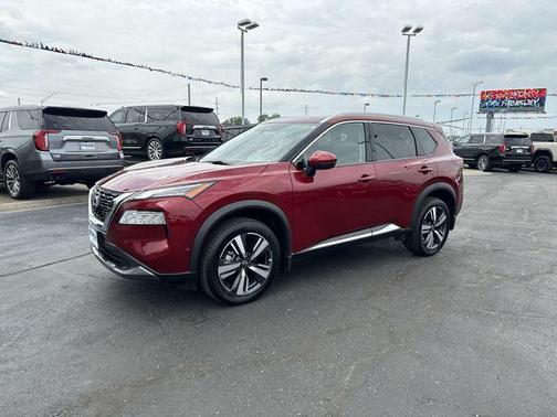 Scarlet Ember 2023 Nissan Rogue SL