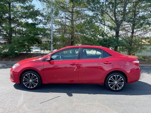 Red 2016 Toyota Corolla S Plus
