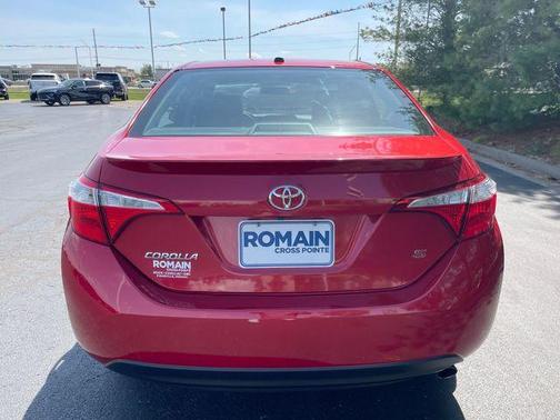 Red 2016 Toyota Corolla S Plus