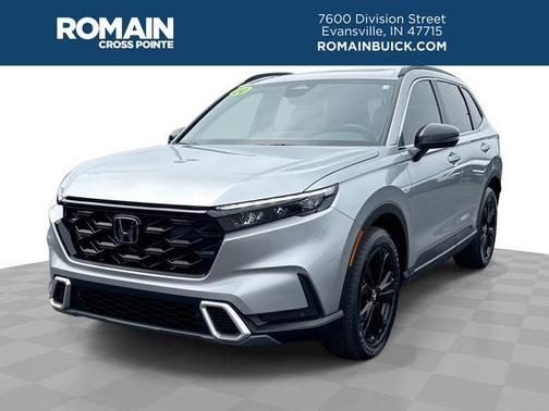 Silver 2024 Honda CR-V Hybrid Sport Touring