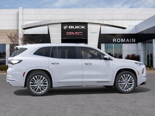 White Tri-Coat 2026 Buick Enclave AVENIR