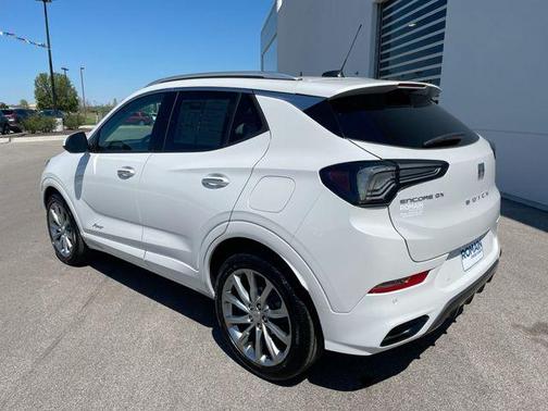 White Frost Tri-Coat 2024 Buick Encore GX Avenir