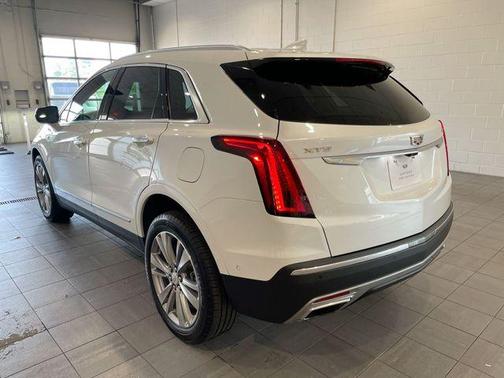 Crystal White Tri-Coat 2024 Cadillac XT5 Premium Luxury