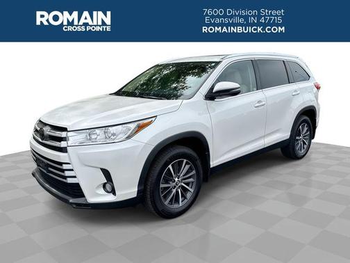 Blizzard Pearl 2019 Toyota Highlander XLE