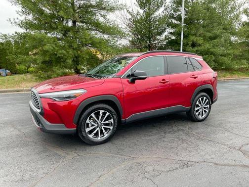 Red 2025 Toyota Corolla Cross XLE