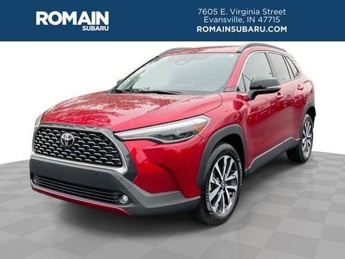 Red 2025 Toyota Corolla Cross XLE