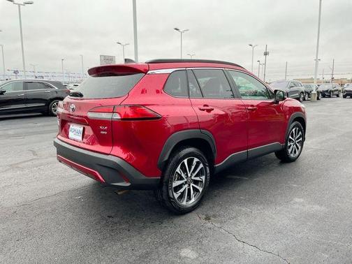 Red 2025 Toyota Corolla Cross XLE