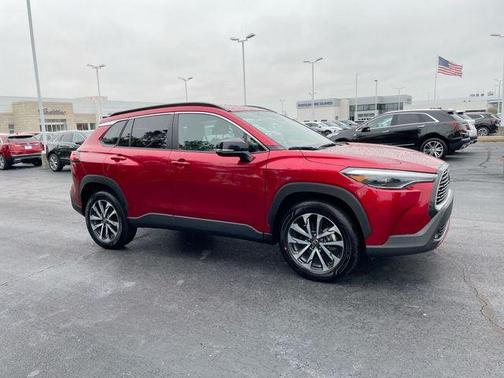 Red 2025 Toyota Corolla Cross XLE