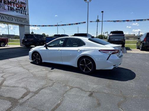 White 2020 Toyota Camry XSE