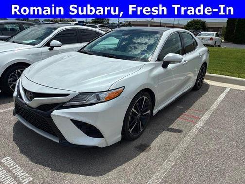 White 2020 Toyota Camry XSE