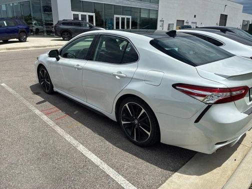 White 2020 Toyota Camry XSE