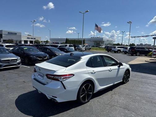 White 2020 Toyota Camry XSE
