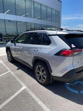 Silver Sky Metallic 2023 Toyota RAV4 Hybrid XLE Premium