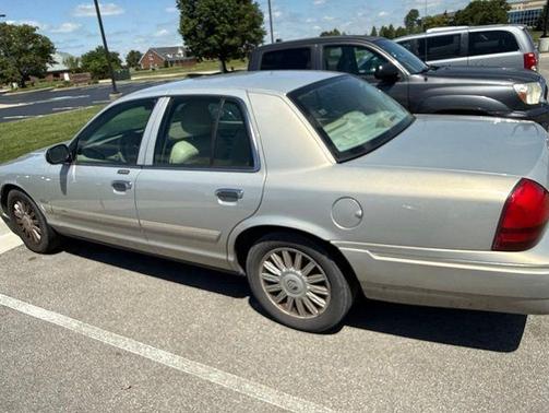 Silver 2010 Mercury Grand Marquis LS