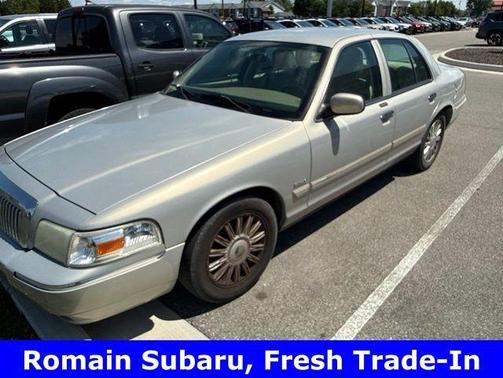 Silver 2010 Mercury Grand Marquis LS