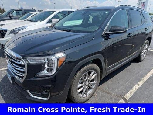 Ebony Twilight Metallic 2022 GMC Terrain SLT