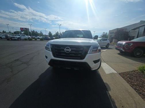 Aspen White 2023 Nissan Armada SL