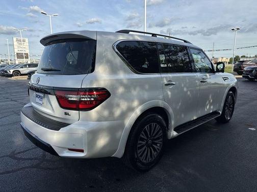 Aspen White 2023 Nissan Armada SL