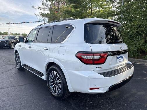 Aspen White 2023 Nissan Armada SL