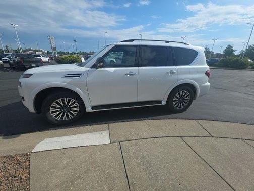 Aspen White 2023 Nissan Armada SL