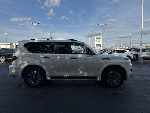 Aspen White 2023 Nissan Armada SL