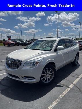 White Diamond Tri-Coat 2014 Buick Enclave Leather