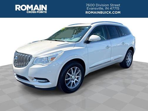 White Diamond Tri-Coat 2014 Buick Enclave Leather