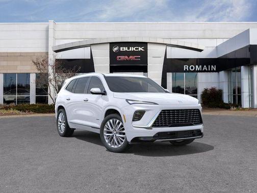 White Tri-Coat 2026 Buick Enclave Avenir