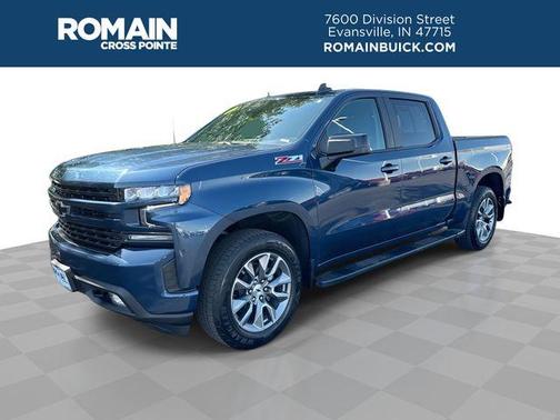 Northsky Blue Metallic 2022 Chevrolet Silverado 1500 Limited RST