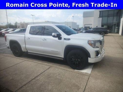 White Frost Tri-Coat 2021 GMC Sierra 1500 Denali