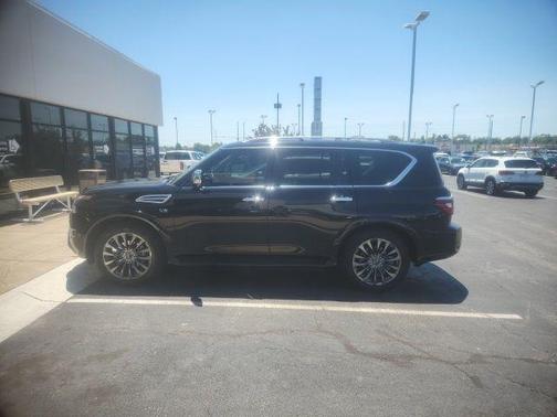 Black 2021 Nissan Armada Platinum