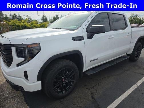 Summit White 2022 GMC Sierra 1500 Elevation