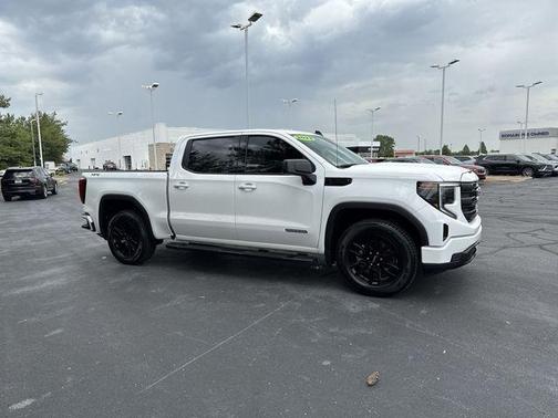 Summit White 2022 GMC Sierra 1500 Elevation