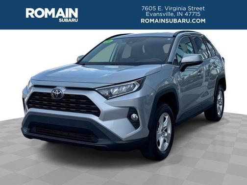 Silver 2021 Toyota RAV4 XLE