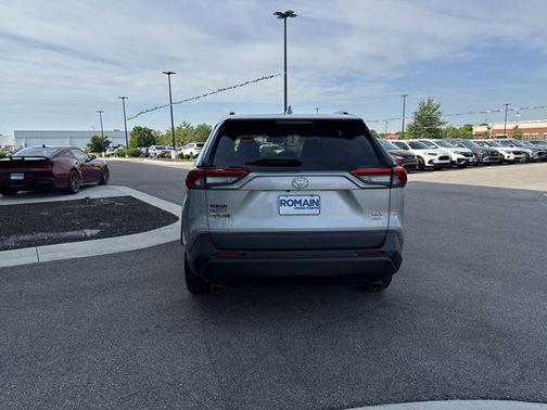Silver 2021 Toyota RAV4 XLE