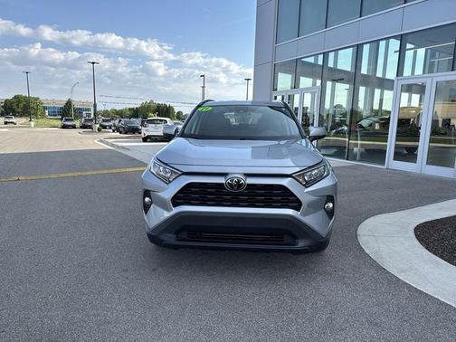 Silver 2021 Toyota RAV4 XLE