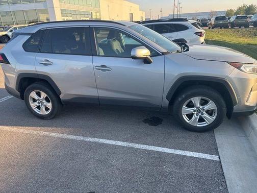 Silver 2021 Toyota RAV4 XLE